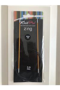 KnitPro Zing 2,25mm 80cm Misinalı Şiş