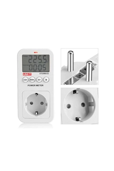 Unit Unı-t Ut 230b-eu Priz Tipi Wattmetre Enerji Sarfiyatı Ölçüm Cihaz