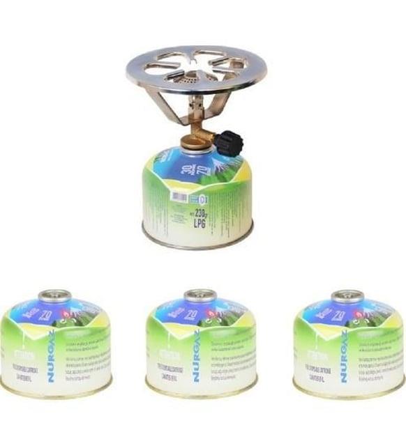 NURGAZ Pergamon Ocak 3 Adet 230 gr Kartuşlu