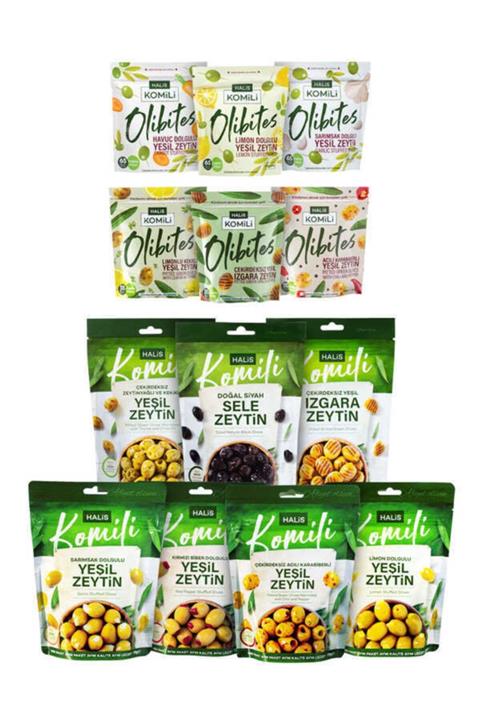 Komili Zeytin+ Olibites Tanışma Paketi! 7x170g+6x30g