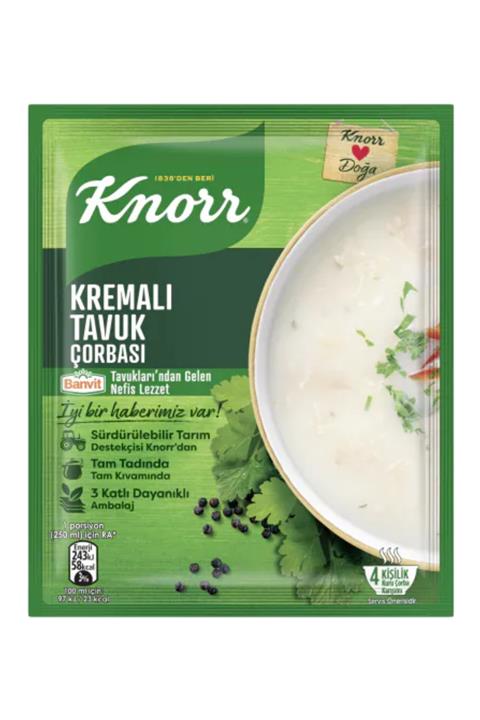 Knorr Kremalı Tavuk Çorbası