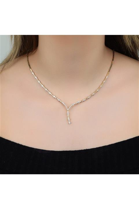 ArıkanlarGold 14 Ayar Tek Taşlı Sık Set Sarı Renk St 000663