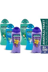 Palmolive Duş Jeli Aroma Sensations Serisi 500mlx6 Adet