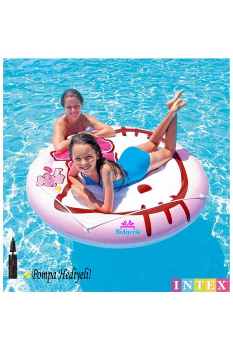 hediyecik Hello Kitty Island Büyük Boy Şişme Havuz Ve Deniz Yatağı 137 cm
