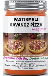 SPANA Pastırmalı Kavanoz Pizza Ev Yapımı Katkısız 330gr