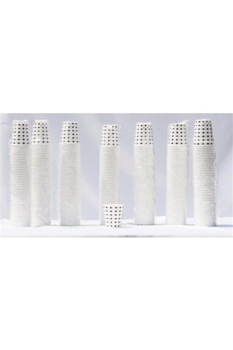 Polente Kullan At 350 Adet Karton Bardak 7 Oz 50'li X 7 Paket