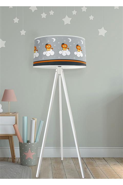 Bebişim Halı Bebişim Bi171 Sevimli Aslan Çocuk Odası Lambader