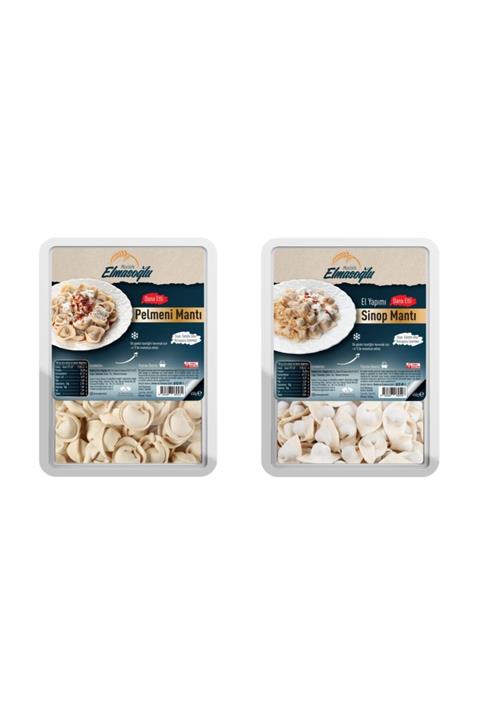ELMASOĞLU MANTI Pelmeni Mantı 450 gr Ve El Yapımı Sinop Mantı 450 gr