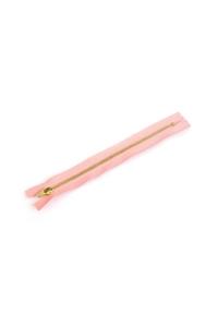 Koza Fermuar 10 Adet 18cm Pembe Metal Pantolon Fermuarı