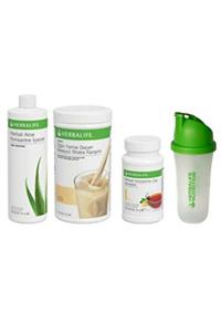 Herbalife Başlangıç Seti-1 ( 1 Vanilyalı Shake+limon 50 Gr Çay+aloe Konsantre Içecek+ Shaker)