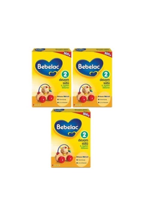 Bebelac 2 Devam Sütü 500 gr 3'lü Paket