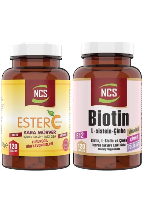 NCS Ester C Vitamini 120 Tablet Biotin 120 Tablet