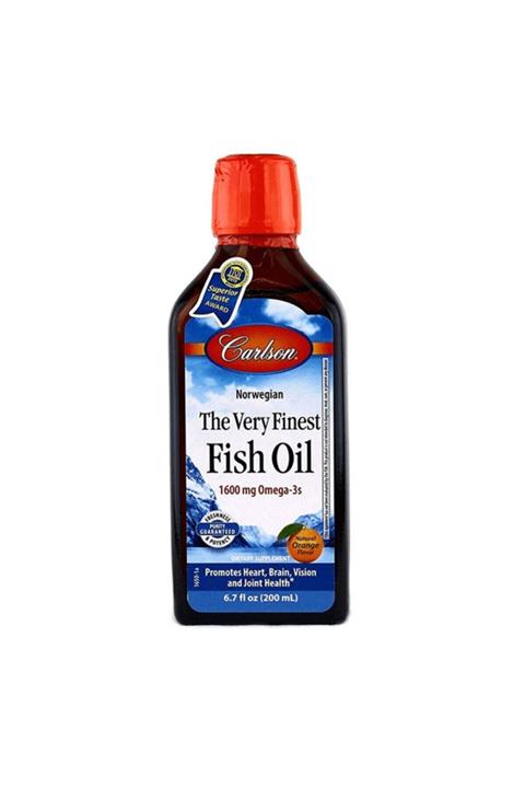 Carlson Balık Yağı Şurubu Portakal 200 ml