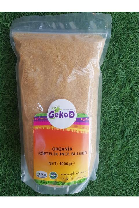 Gekoo Organik Köftelik Bulgur 1000gr