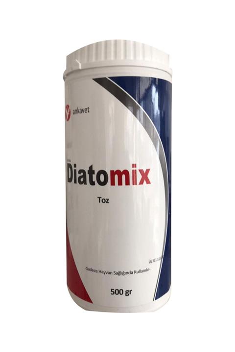 AnkaVet Diatomix Kanatlılar Için Nem Emici, Koku Giderici Ve Bit, Pireden Koruyucu Toz 500 Gr