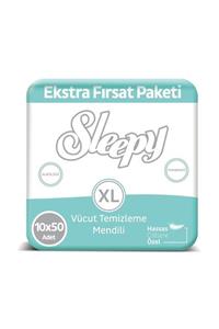 Sleepy Vücut Temizleme 10x50 Adet