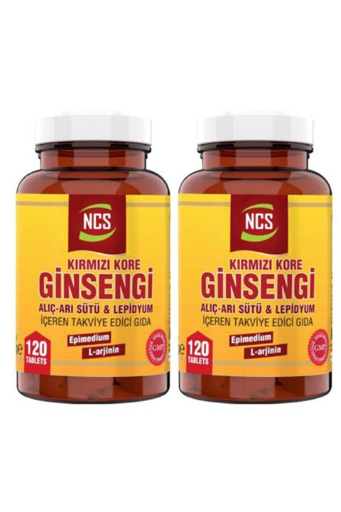 NCS Korean Red Ginseng 120 Tablet 2 Kutu