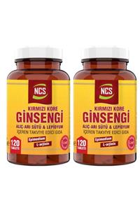 NCS Korean Red Ginseng 120 Tablet 2 Kutu