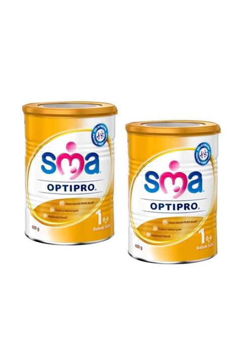 SMA Optipro Bebek Sütü 1 Numara 400 gr x 2 Adet