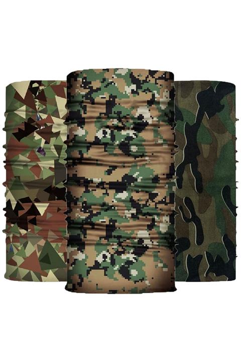 Buff Bandana Boyunluk Maske Türk Markası 3'lü Paket