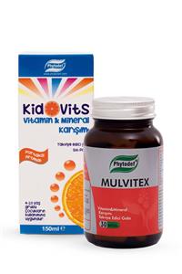 Phytodef Mulvitex Multivitamin - 30 Kapsül X 1 Adet + Kidovits Vitamin & Mineral Karışımı X 1 Adet