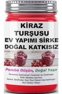 SPANA Kiraz Turşusu Sirke Ev Yapımı Katkısız 800gr