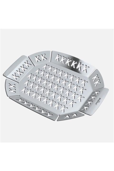 Kingstone Mangal Sepeti - Yiyeceklerin Parçalanmasını Önler - Ebat= 9x36x26 Cm 460 Gr