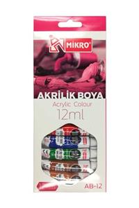 Mikro Akrilik Boya 12x12ml