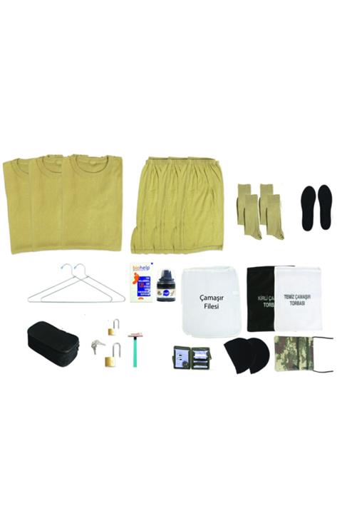 SİNGLE SWORD Askerlik Malzemeleri Seti Paketi 26 Parça