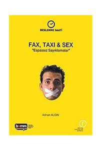 Bamm Yayınevi Fax, Taxı, Sex & Espassız Sayıklamalar