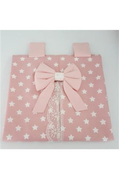 AYZEN HOME Ayzen Puset Örtüsü Pembe Yıldızlı