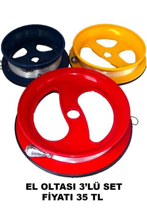çapariav El Oltası 3'lü Misina Seti
