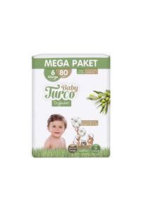 Baby Turco Doğadan Mega Paket 6 Numara 80'li