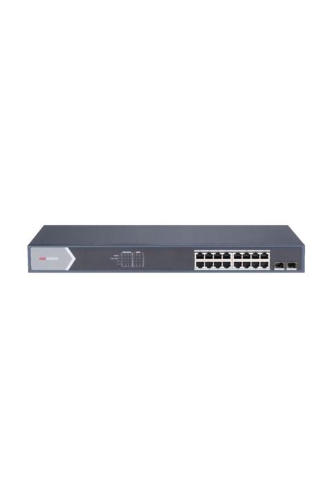 Hikvision Hıkvısıon Ds-3e0518p-e/m 16 Portlu Gigabit Switch - 16 Port Poe (125W)