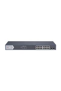 Hikvision Hıkvısıon Ds-3e0518p-e/m 16 Portlu Gigabit Switch - 16 Port Poe (125W)