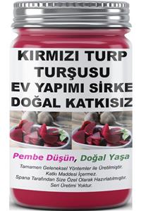 SPANA Ev Yapımı Katkısız Kırmızı Turp Turşusu Sirke  800 gr