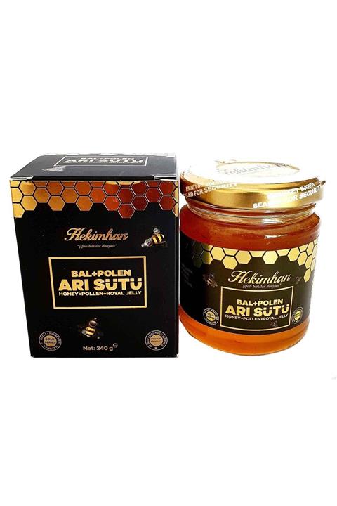 Hekimhan Bal Polen Arı Sütü 240 Gr