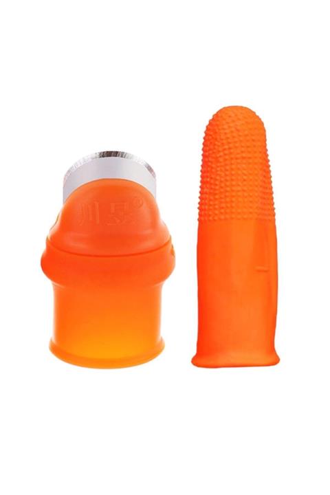 HKA Toys Buffer Silikon Parmak Koruyucu Meyve Toplama Aracı Bahçe Kesme Bıçak Eldiven