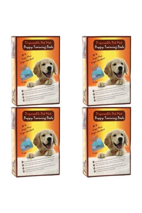 Disposable Plastic Disposable Pet Tek Kullanımlık Yavru Köpek Pedi 10'lu 4 Lü