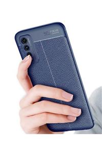 Vivo Y11s Uyumlu (leather Design) Ultra Koruyucu Silikon Kılıf