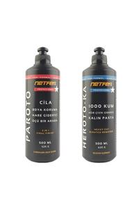 Netfer 2'li Kalın Pasta Cila Set - 2x500 Ml