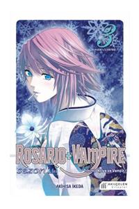 Akıl Çelen Kitaplar Rosario + Vampire - Tılsımlı Kolye ve Vampir - Sezon 2 Cilt 3 Akihisa İkeda - Akihisa İkeda