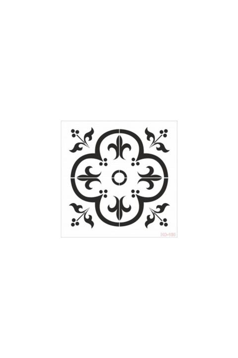 Cadence Boya Cadence Fayans Stencıl Şablon 25+25cm Ehd-182
