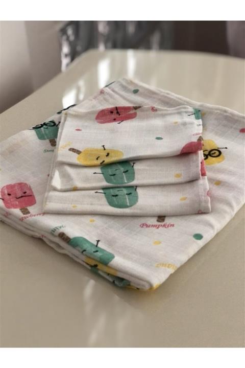 ürünmatik Muslin Örtü Kundak 3 Adet