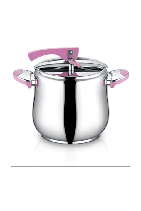 İnter Çelik Düdüklü Tencere 10 Lt. Lila