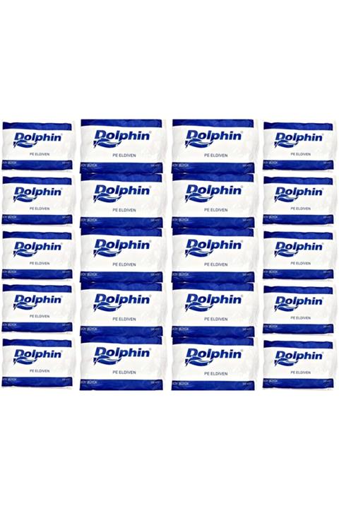 Dolphin Şeffaf Eldiven Pe 20 Kutu (20 X 100 Adet)
