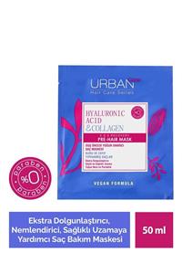 Urban Care Hyaluronic Acid & Collagen Duş Öncesi  Saç Bakım Maskesi 50 ml