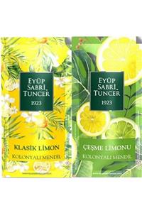 Eyüp Sabri Tuncer Est Klasik Limon Ve Çeşme Limonu 300 Adet Kolonyalı Mendil 2 Li Set