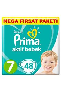 Prima Süper Fırsat Beden:7 (15+Kg) XX Large 48 Adet Bebek Bezi