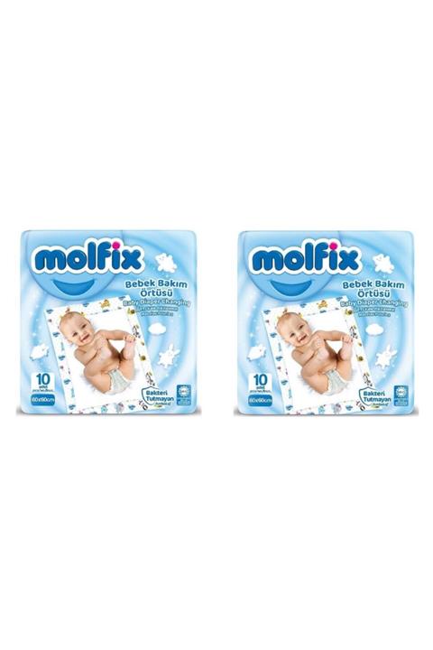 Molfix Bebek Bakım Örtüsü 60x60 Cm 20 Adet